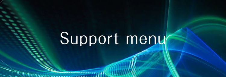 Support menu