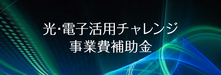 光・電子活用チャレンジ事業費補助金